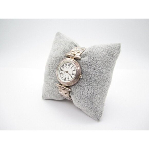 Women's Ecclissi Sterling Sliver 925 Quartz WR Analog Dial Causal Watch (E638) - Picture 6 of 11